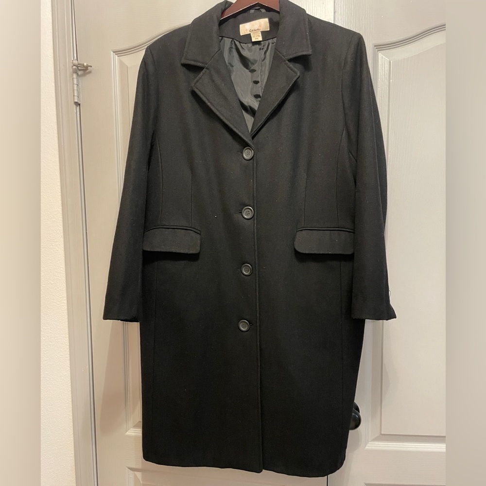 Vintage Gemini Wool Peacoat